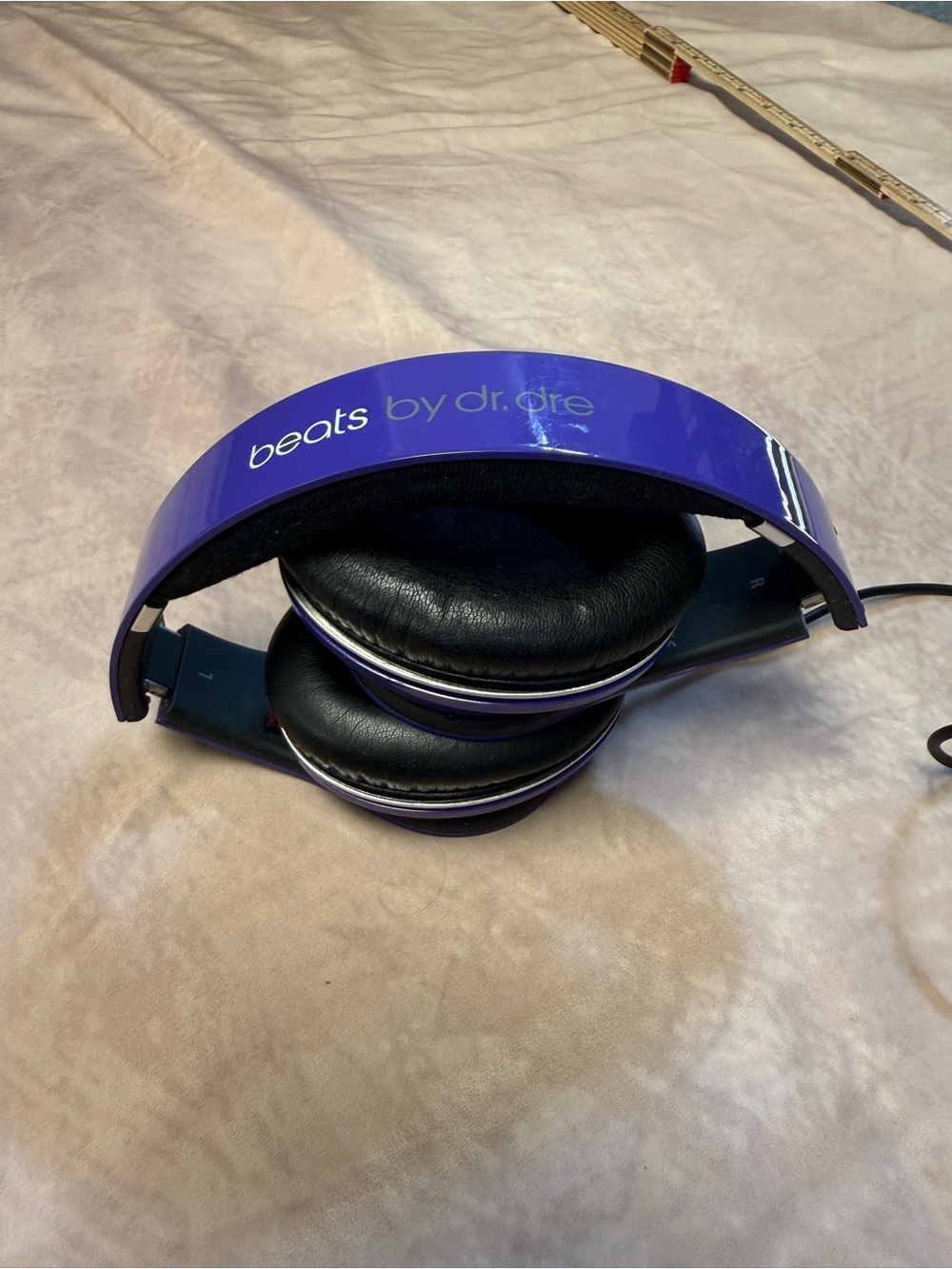 Beats by Dr. Dre Studio 1st Gen Wired Headphones Purple AAA Noise Canceling